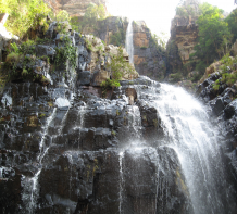 The Akashganga Waterfall